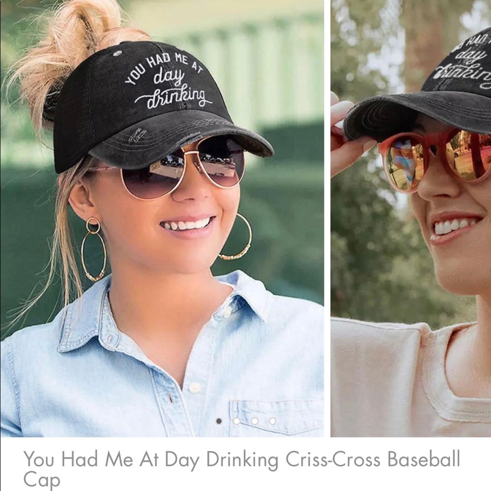 You had me at day drinking. Criss cross back.